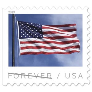 US postal stamp 2019